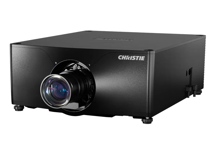 Imagem representativa da família de projetores Christie Phazer RGBH; não identifica uma configuração específica.